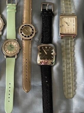 Assorted Women's Watches - Mint Green, Gold, Black, Cream $8 each OR 2 for $10